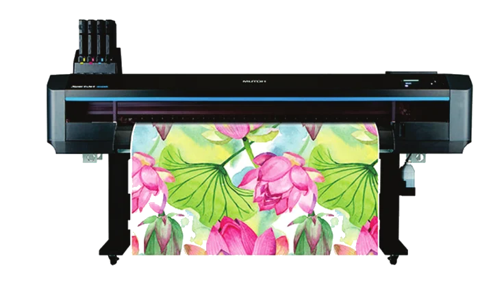 Impresora Mutoh de gran formato para aplicaciones textiles